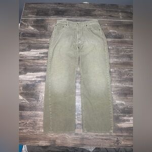 Polo Jeans Co Pants - Ralph Lauren Tan Corduroy Pants - Y2K - 34x30
